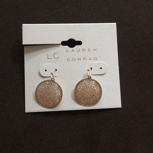 🌳 NWT Lauren Conrad Rose Gold Filigree Earrings🌳